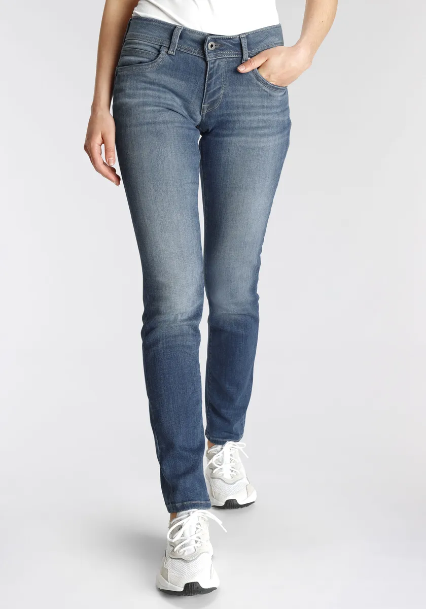 

Джинсы узкого кроя Pepe Jeans "New Brooke", синий
