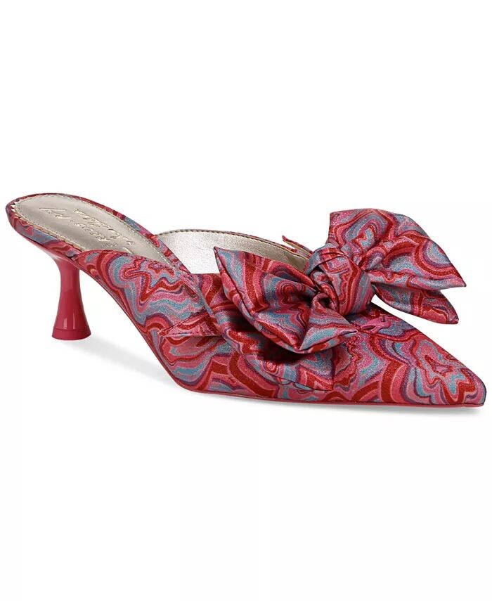 

Туфли-лодочки Fiona на среднем каблуке с бантом Circus Ny By Sam Edelman, серебряный