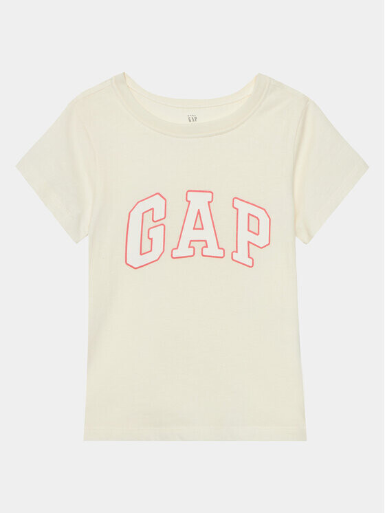 

Футболка стандартного кроя Gap, экрю