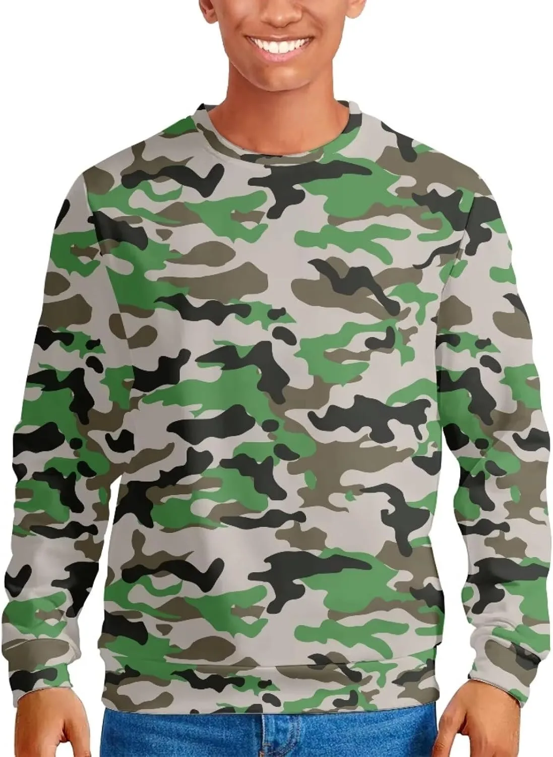 

Мужской оверсайз худи с принтом Bloomprint