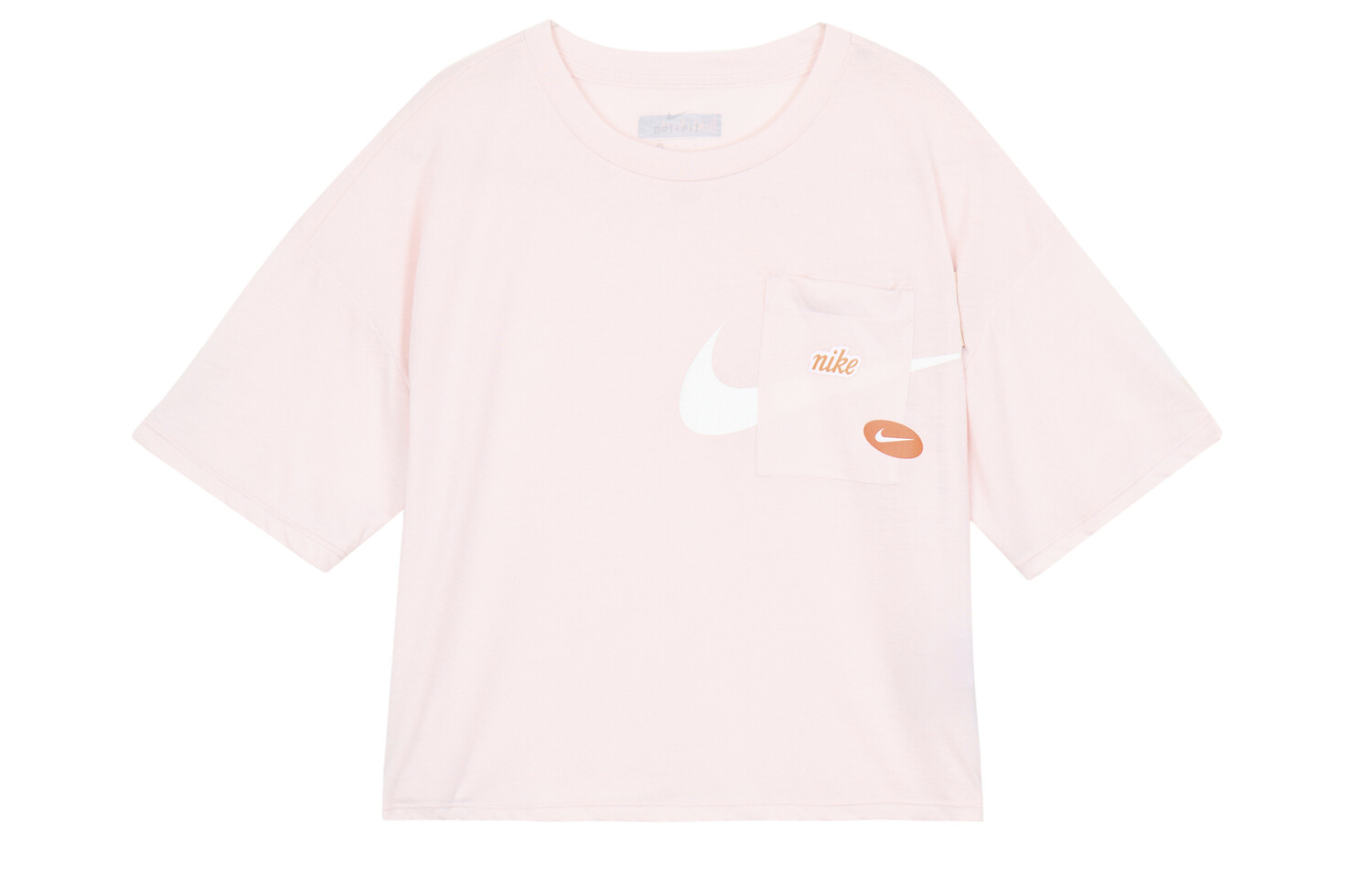 

Укороченный топ женский розовый Nike