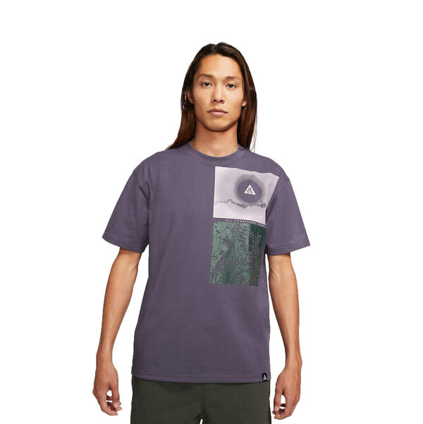 

Футболка acg nature tee Nike, фиолетовый