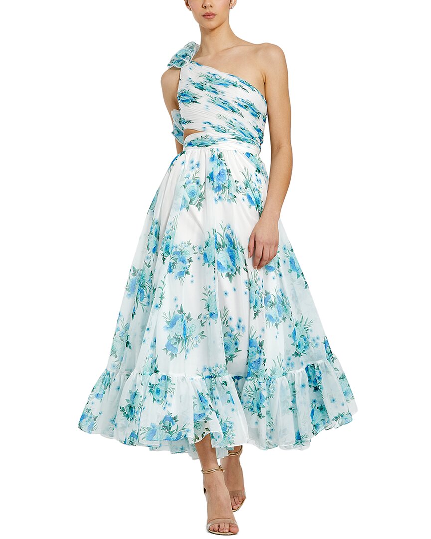 

Платье миди Mac Duggal, белый