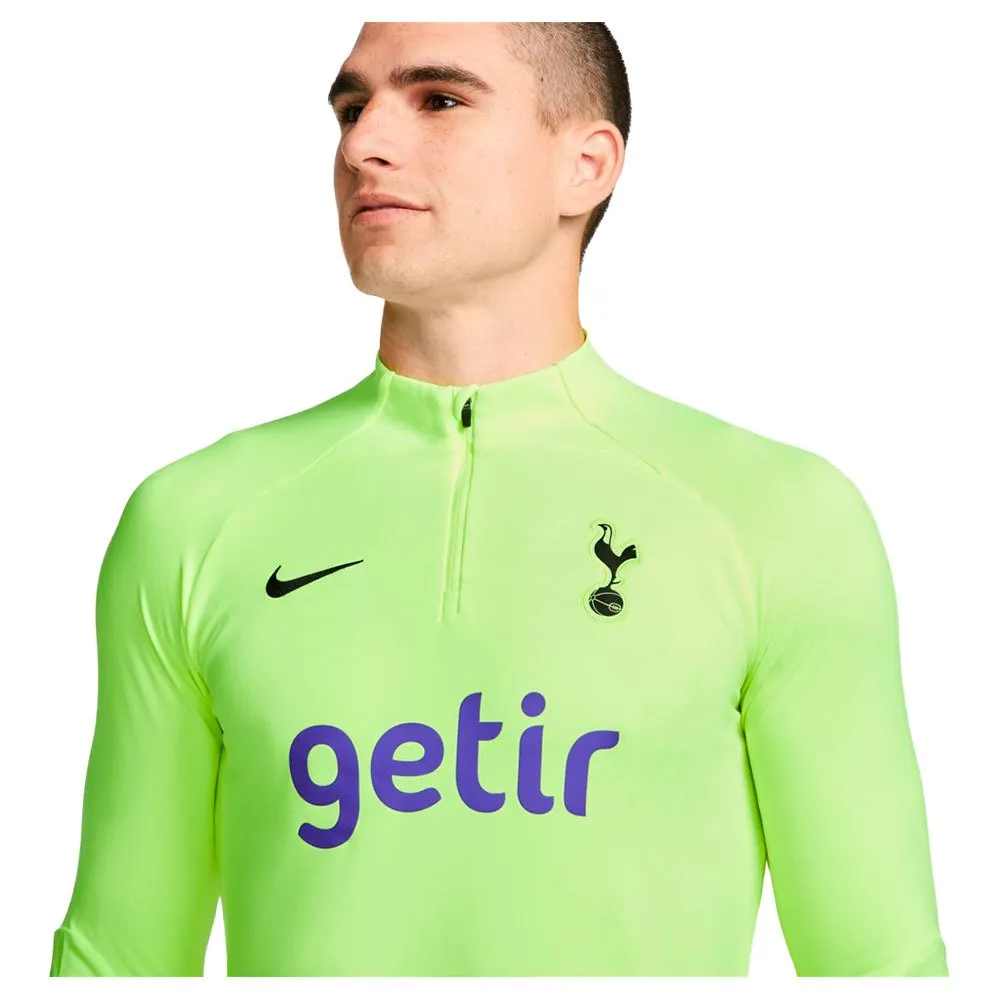 Лонгслив Nike Tottenham Hotspur FC 22/23 Mnk Dri Fit Strike Drill, зеленый — фото 3