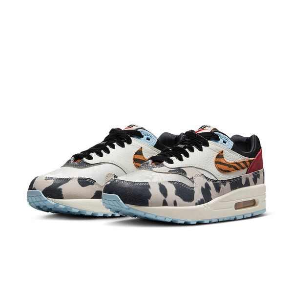 Кроссовки air max 1 '87 'great indoors tiger swoosh cow print' Nike, мультиколор — фото 3