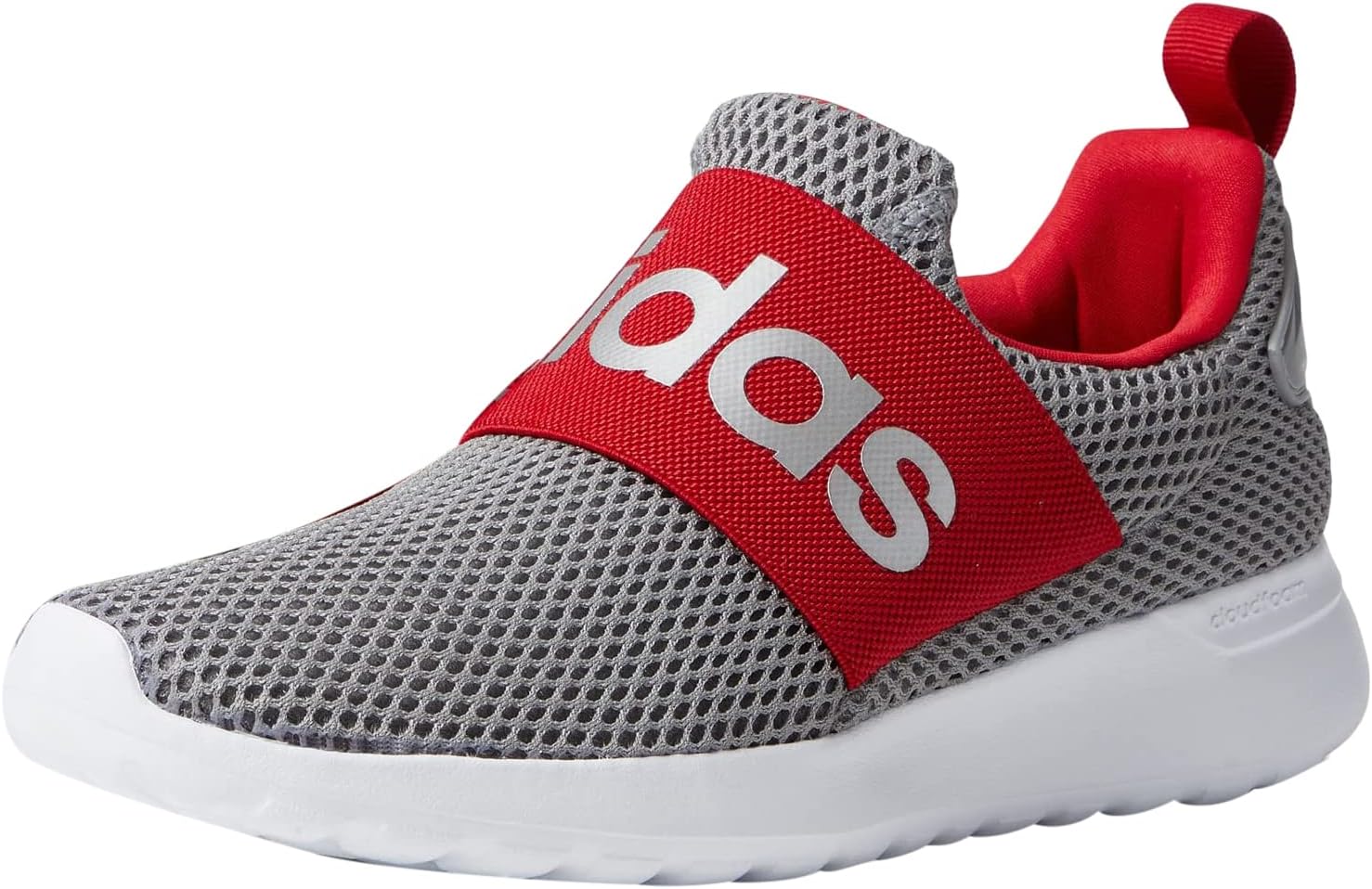 

Беговые кроссовки Adidas Lite Racer Adapt 4.0, серый/алый