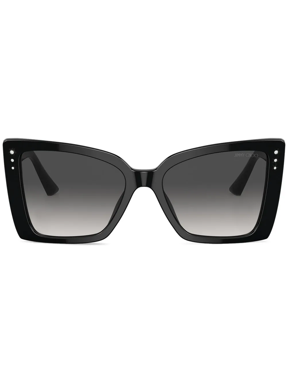 

Солнцезащитные очки в квадратной оправе Jimmy Choo Eyewear, черный