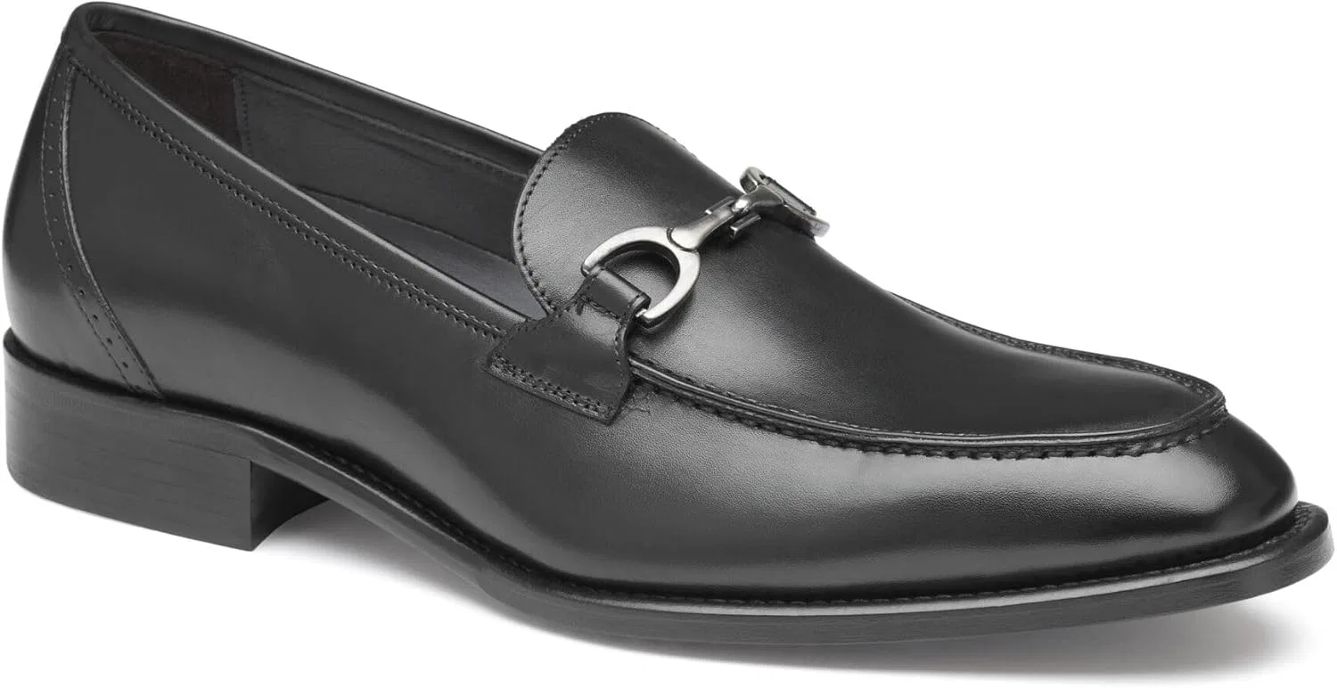 Лоферы Johnston & Murphy Ellsworth, Black Italian Calfskin