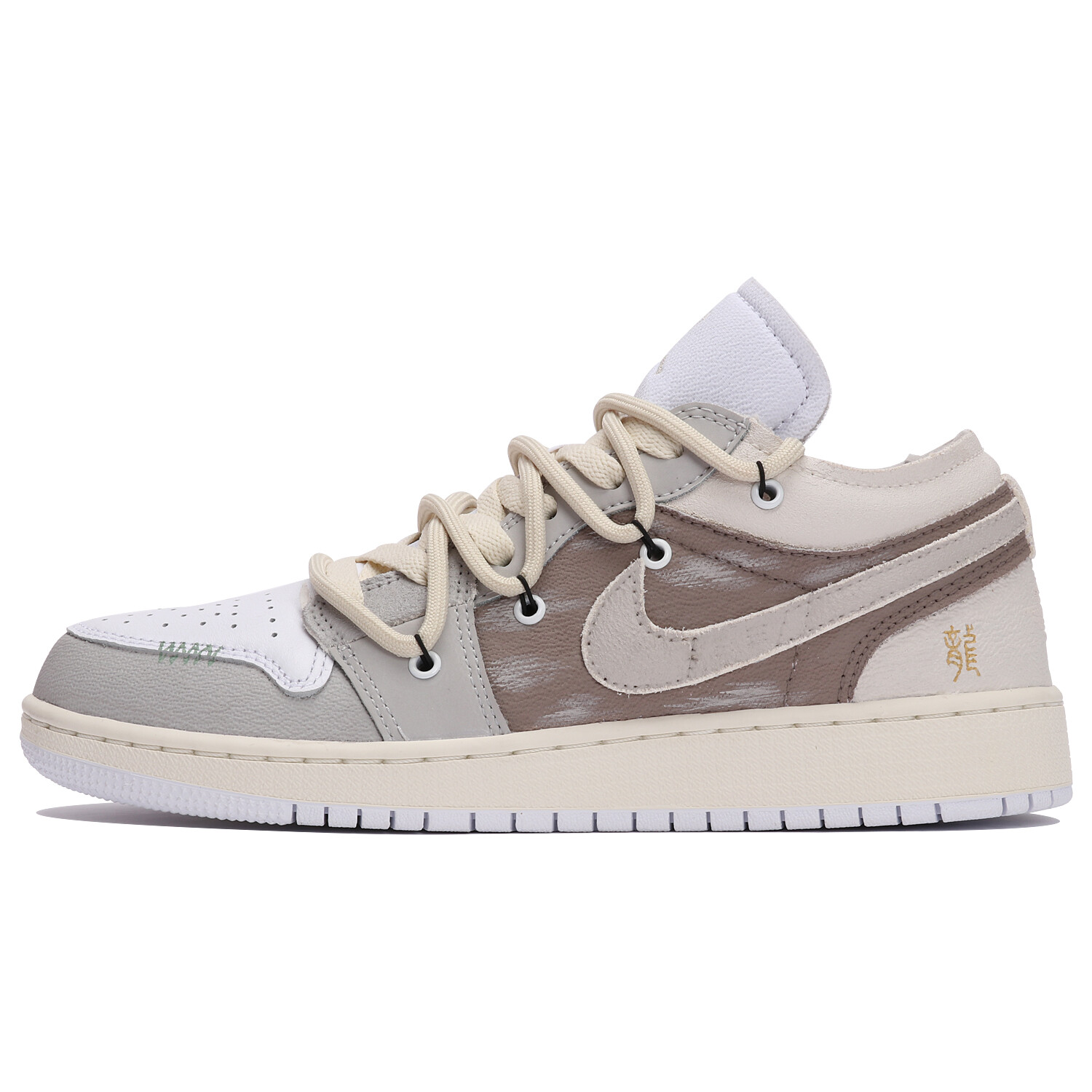 

Jordan Air Jordan 1 винтажные баскетбольные кроссовки женские, Grey/Brown