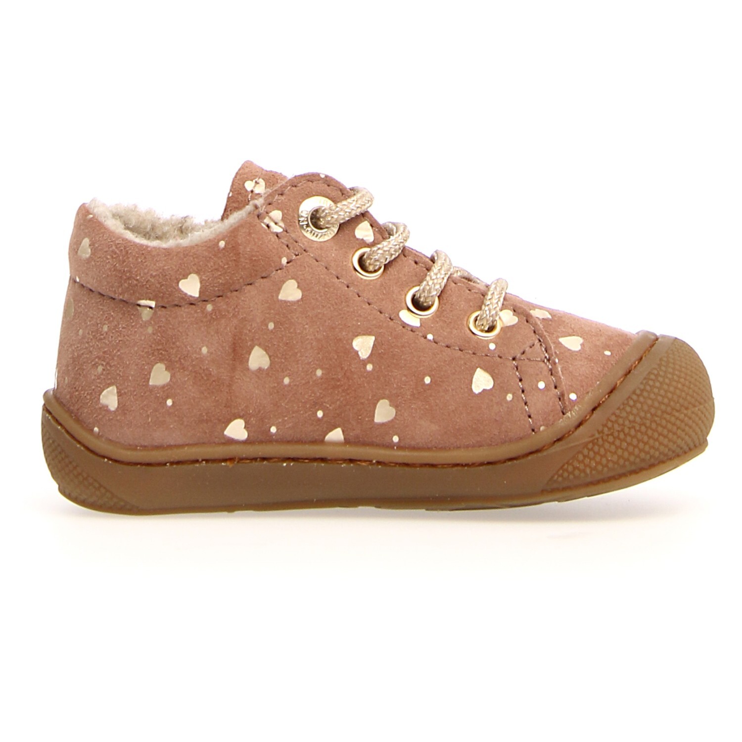 

Зимние ботинки Naturino Kid's Cocoon Suede Lined, цвет Rose