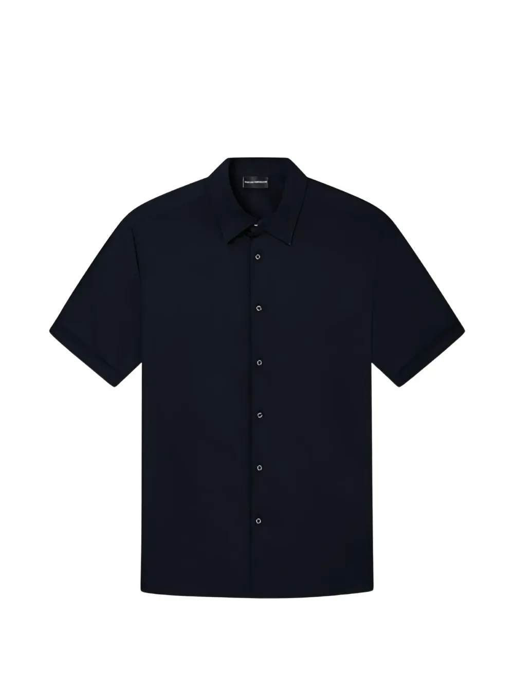 Рубашка с короткими рукавами EMPORIO ARMANI, синий