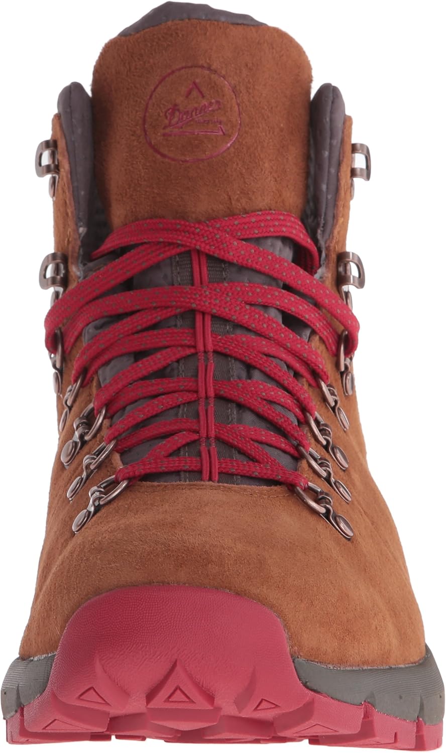 Мужские водонепроницаемые походные ботинки Danner Mountain 600 Leaf Gore-Tex из полнотелой кожи с дышащим барьером Gore-Tex и подошвой с отличным сцеплением Name ‎Danner, коричневый/красный — фото 2