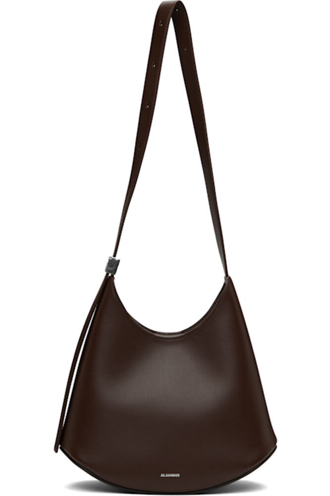 

Коричневая маленькая сумка Eldorado Jil Sander