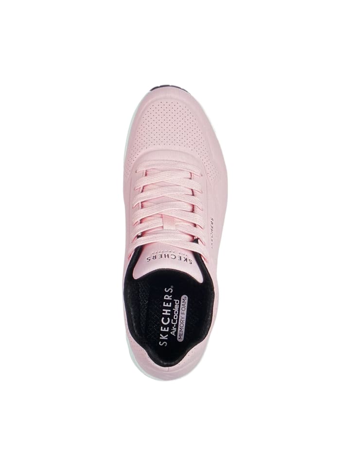 Skechers Розовые низкие кроссовки — фото 2