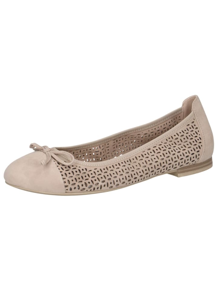 Балетки Caprice Ballerina, цвет SAND SUEDE