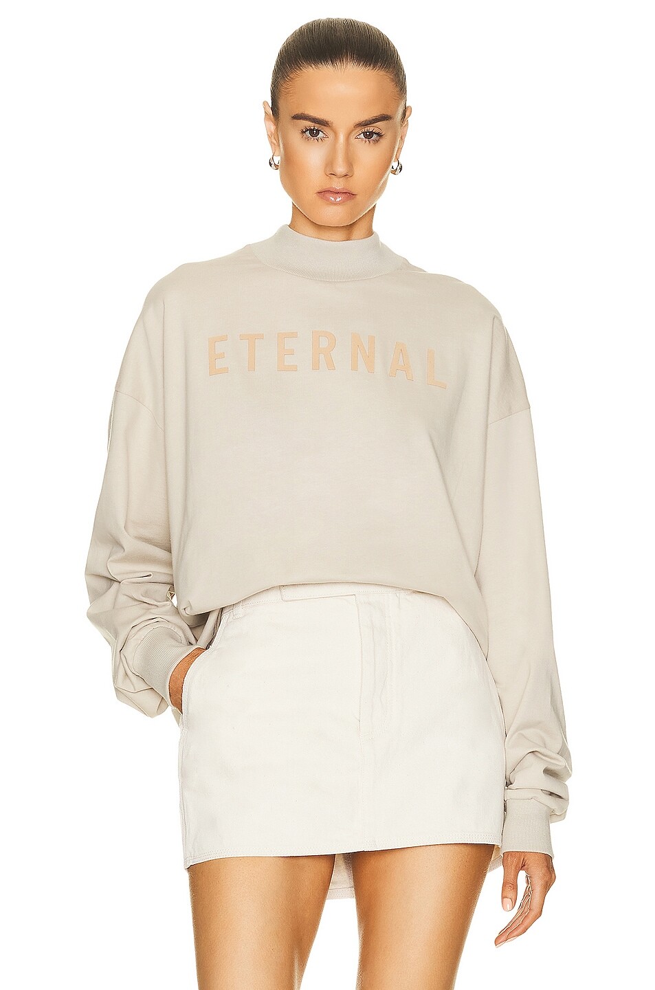 

Футболка Fear Of God Eternal, цвет Cement