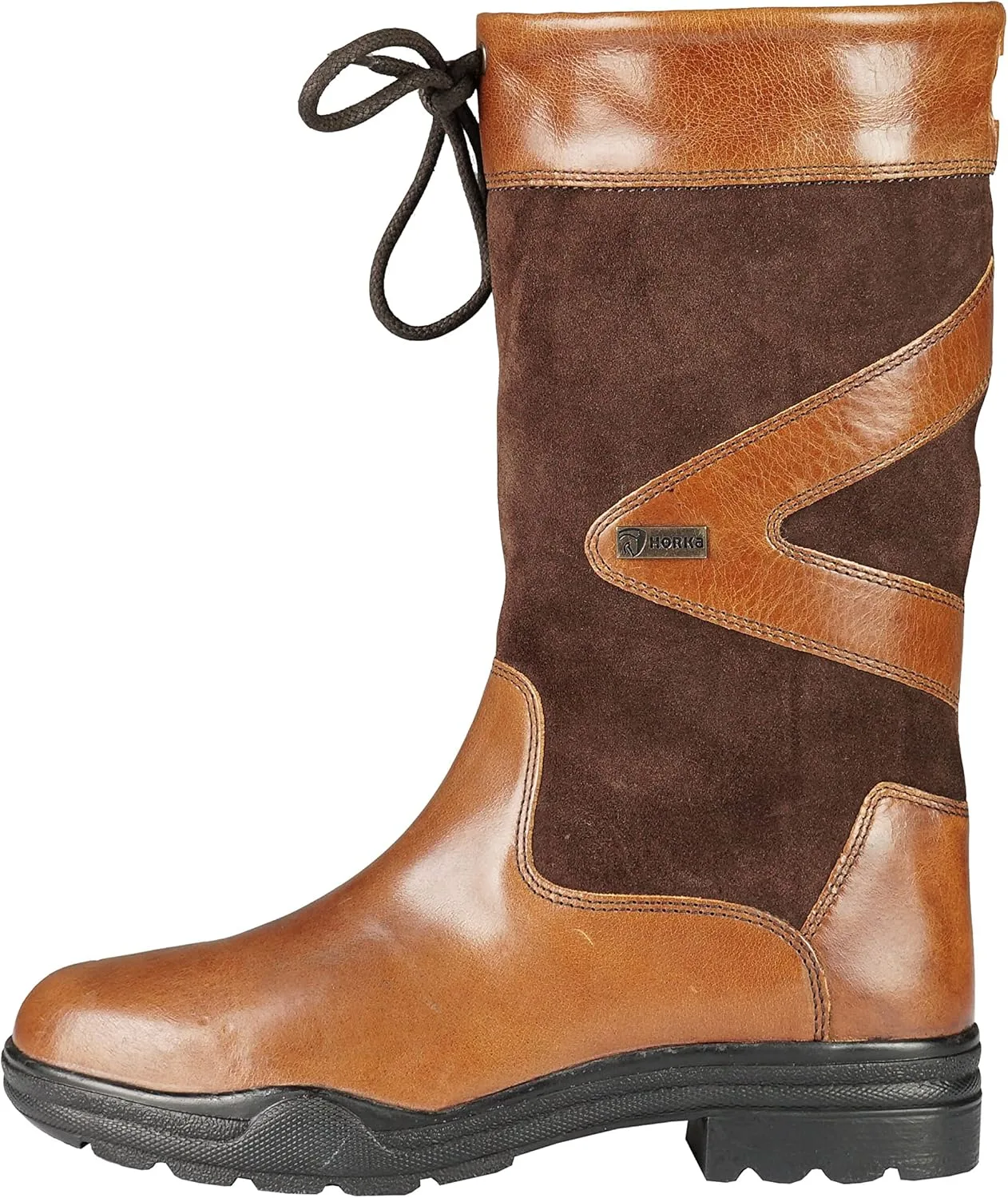 Кожаные ботинки Horka Greenwich 146270 Коньяк, коньячный — фото 2