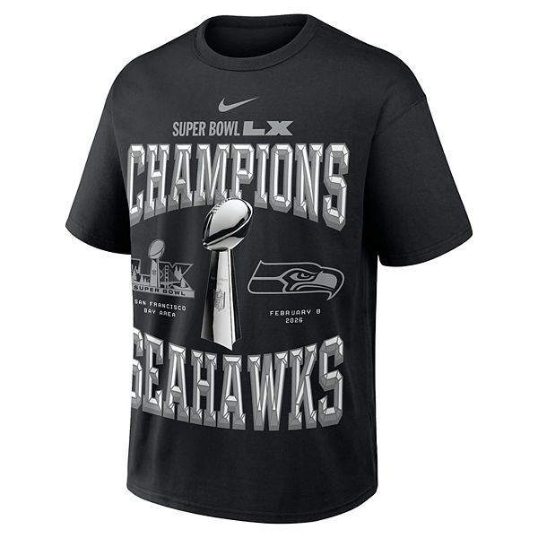 

Футболка Seattle Seahawks Super Bowl LX Champions Locker Room Trophy Collection Nike
