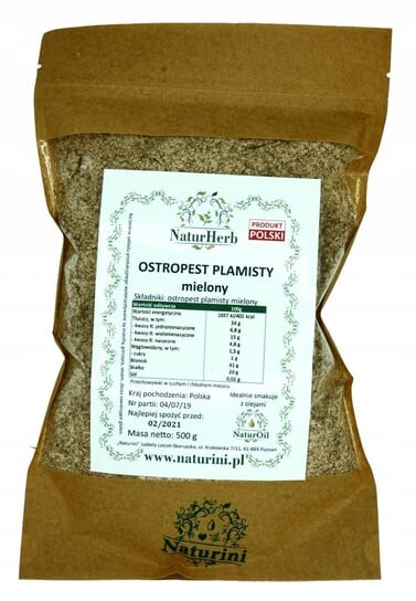 

Молотый расторопша Польский 200 г NaturHerb Naturini