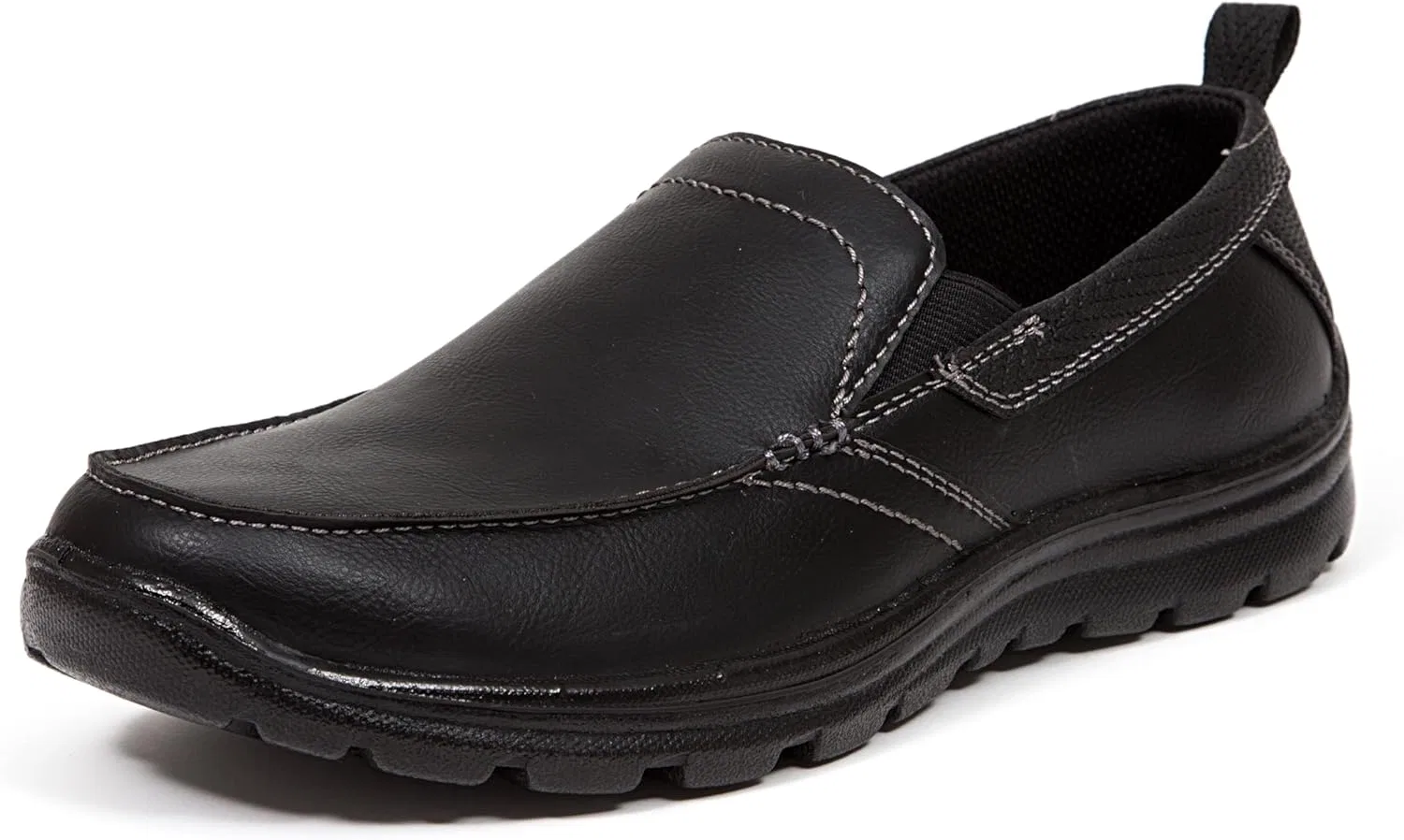 Мужские лоферы Deer Stags Everest2 Updated Memory Foam Dress Comfort Casual Slipon Loafer Low Shoes, Black