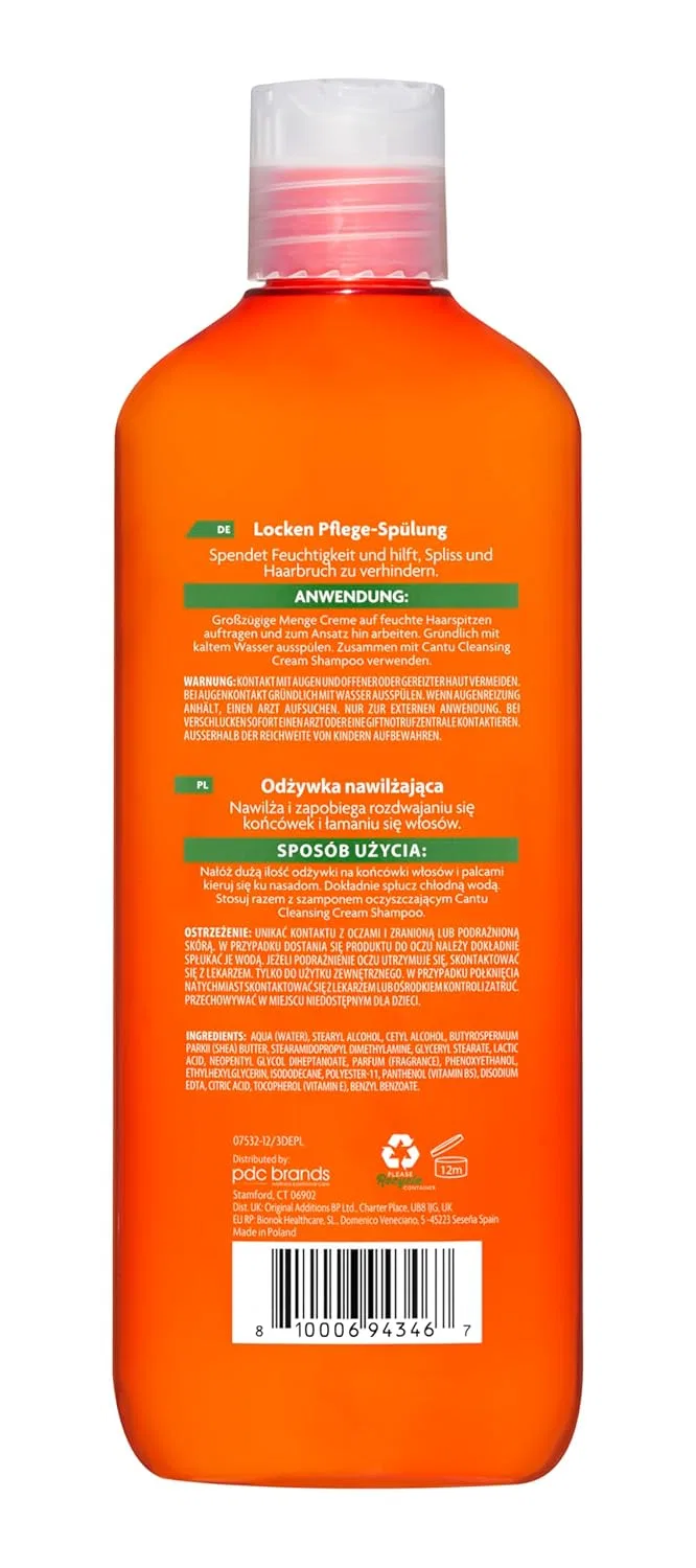 Увлажняющий крем-кондиционер Cantu Sulphate-Free Hydrating Cream Conditioner, 400 мл Cantu, Multi-Coloured — фото 2
