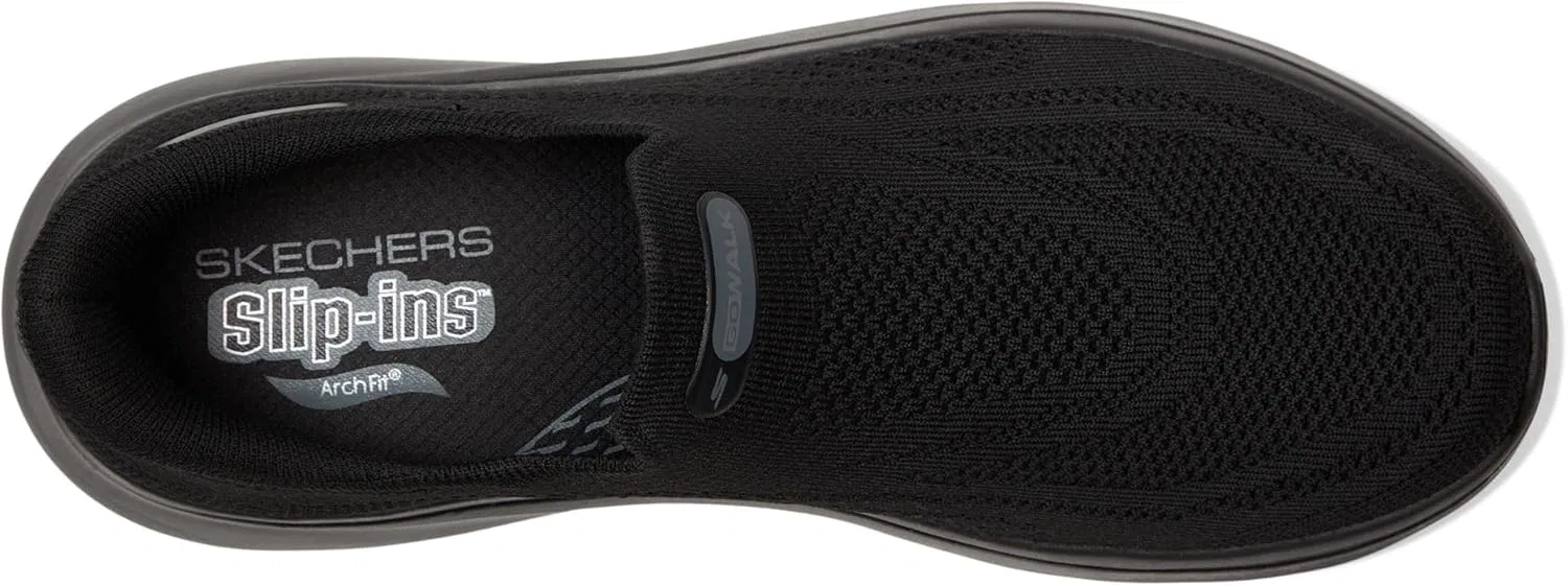Мужские кроссовки Skechers Go Walk Arch Fit N-Joy Dale, Black — фото 2