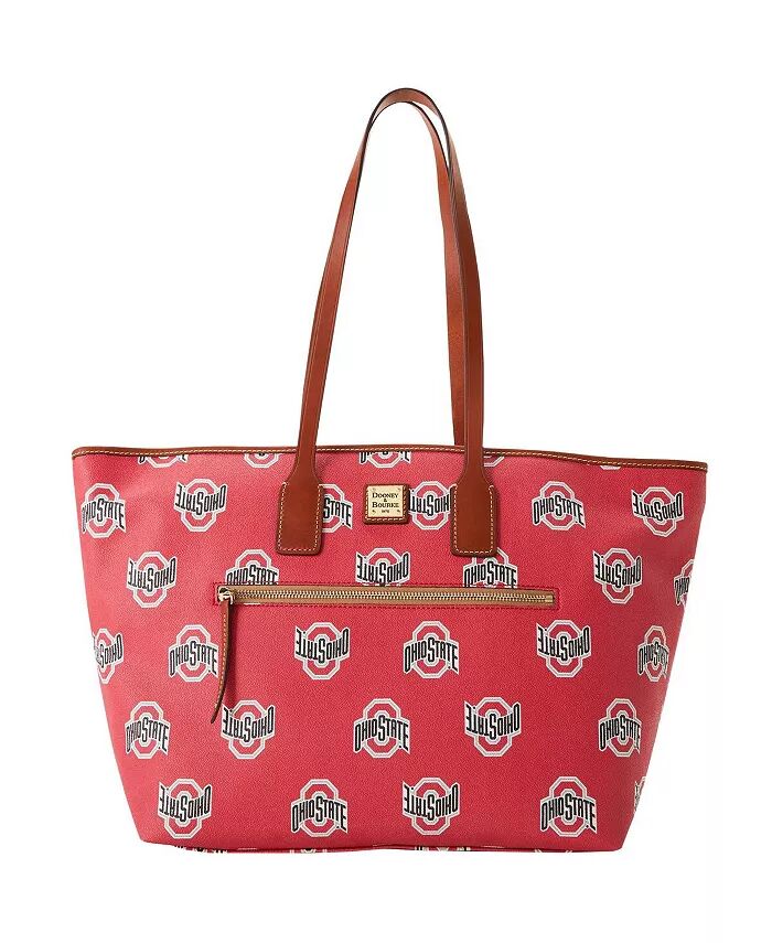 

Женская спортивная сумка Ohio State Buckeyes с монограммой и застежкой-молнией Dooney & Bourke