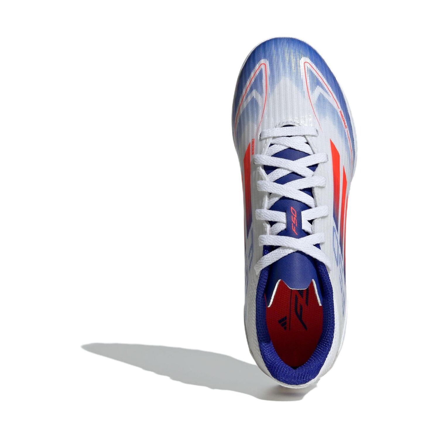 Adizero F50 League TF K «Дополнительный пакет» Adidas, белый/синий/красный — фото 4