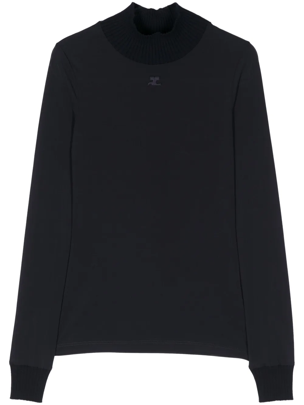 

Сетчатый топ Reedition Courrèges, синий