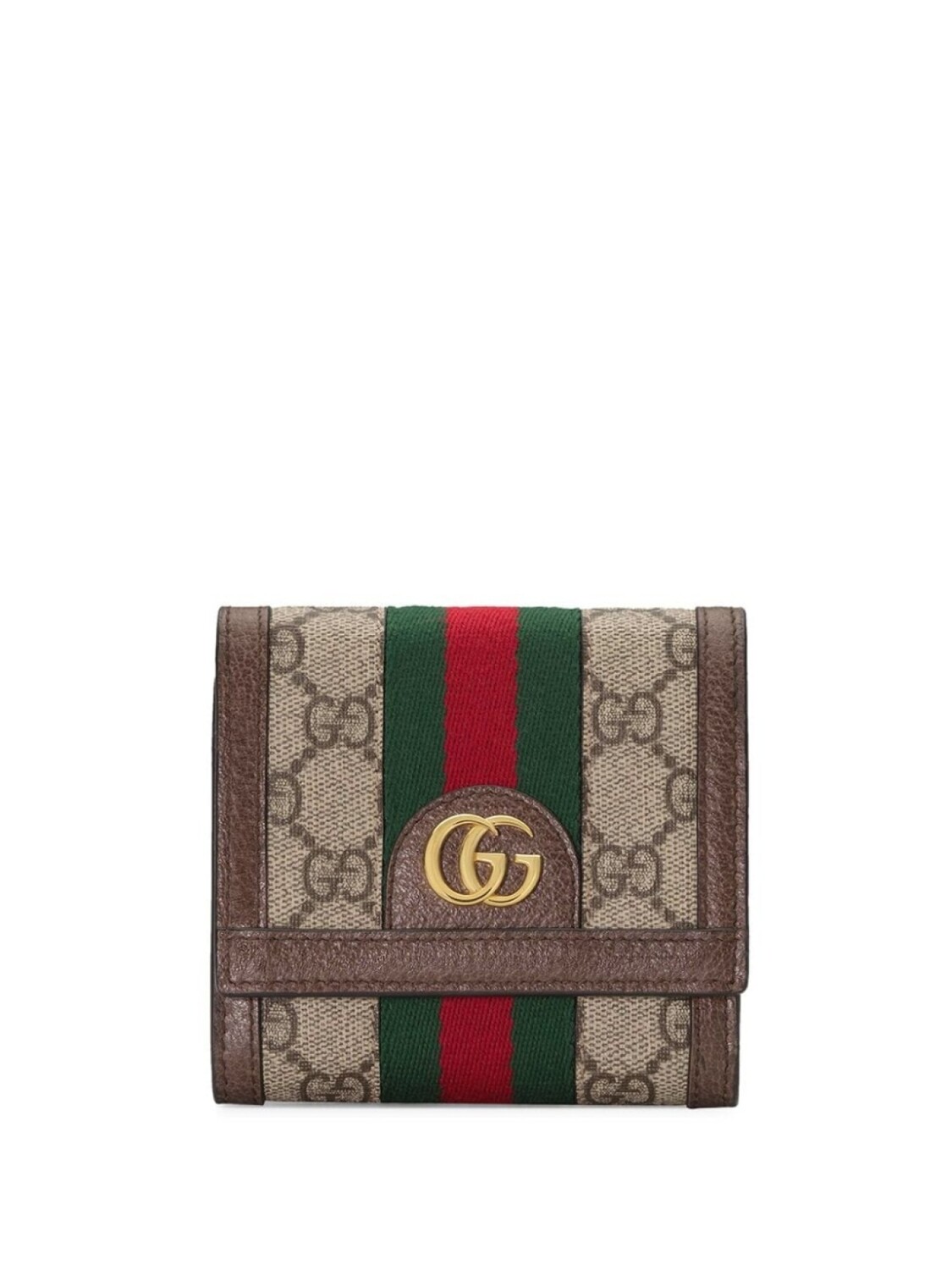 

Gucci кошелек Ophidia с клапаном, нейтральный цвет