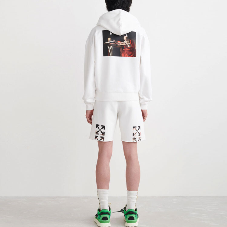 SS22 Толстовка мужская белая Off-White, белый — фото 3