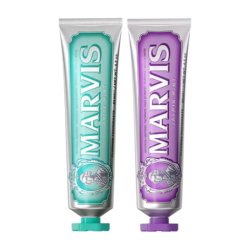 

Классическая зубная паста Periodontal Care 85 мл*4 Marvis, two-piece set: aqua anise toothpastes 85ml+summer jasmine toothpastes 85ml