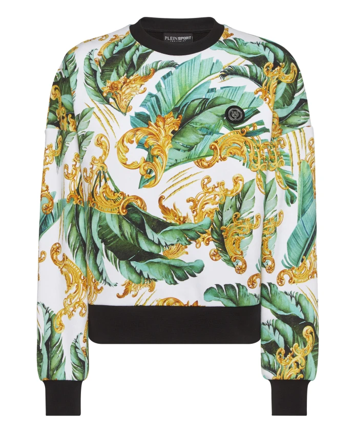 

Свитшот с круглым вырезом Plein Sport, мультиколор