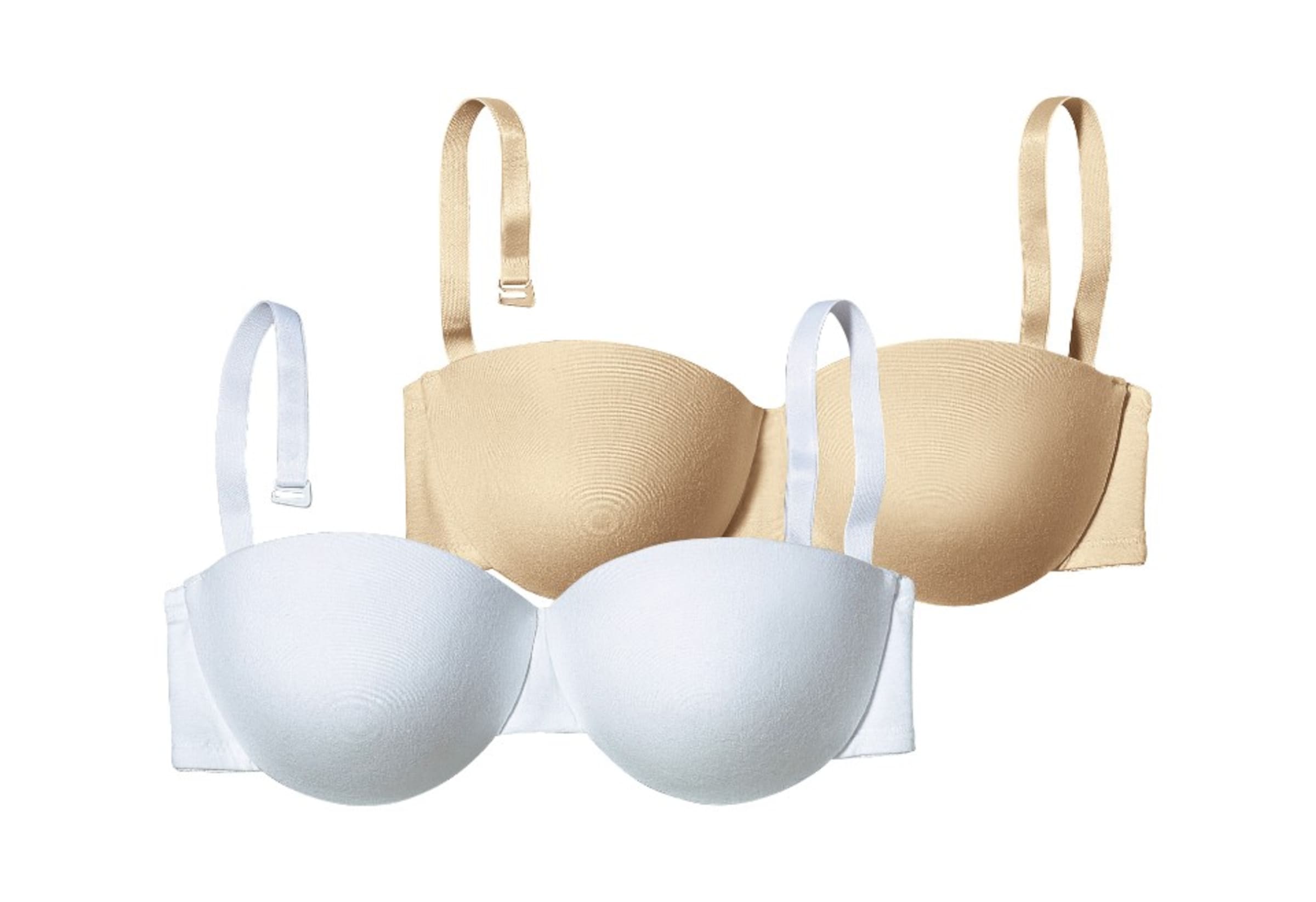 

PETITE FLEUR Бюстгальтер балконет в цвете нюд, белый