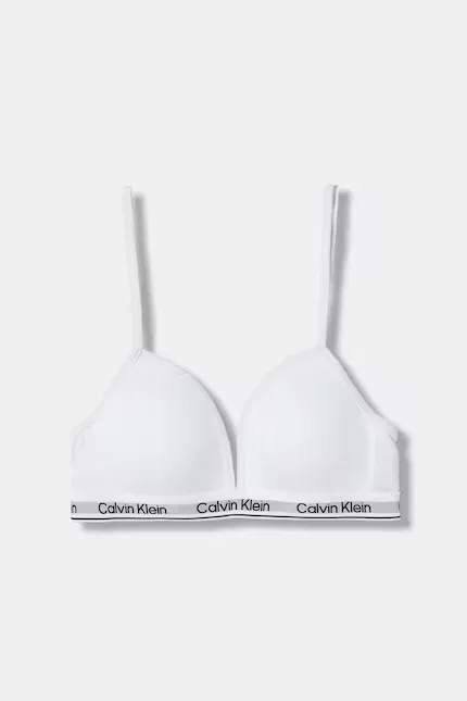 Бралетт для девочек с мягкой чашкой Calvin Klein Underwear, белый