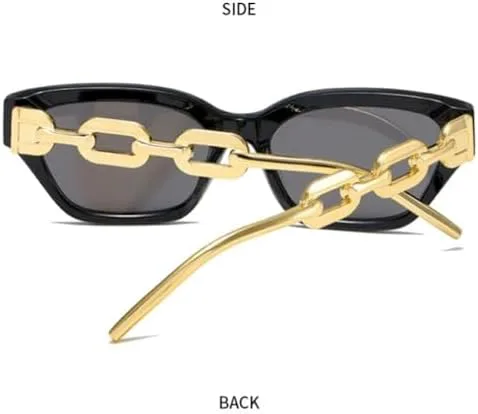 

Модные солнцезащитные очки 2027 года для женщин, винтажные очки, черные солнцезащитные очки для женщин с защитой от УФ-излучения UV400, золотистые очки MTZJH, Tc