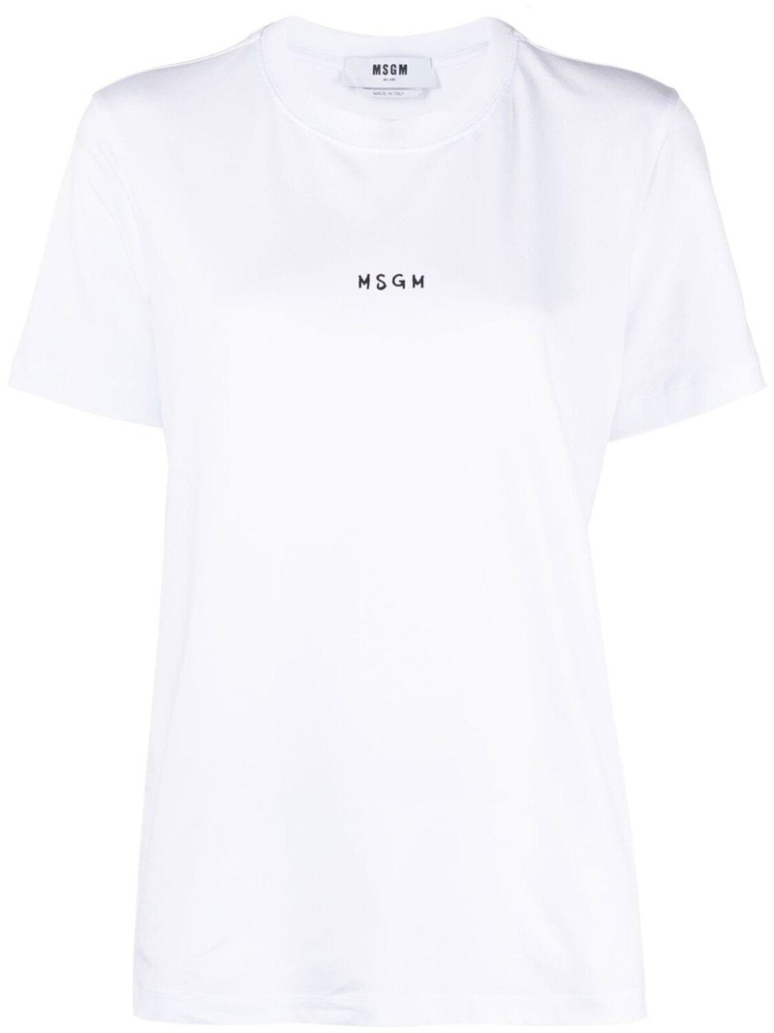 

MSGM футболка с логотипом, белый