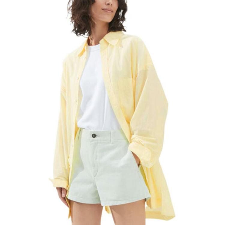 Женская рубашка U Collection Cream Uniqlo — фото 3