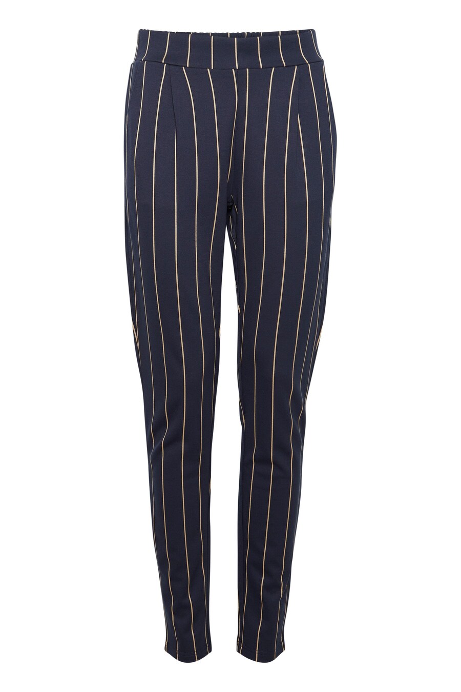 

Брюки со складками спереди ICHI Slim fit Pleat-Front Pants Ruti, синий