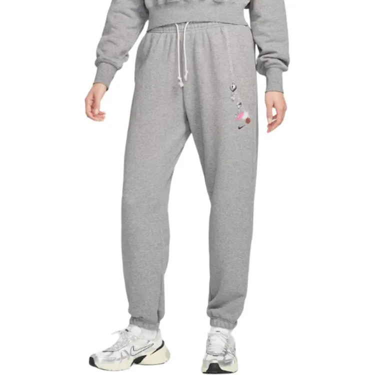 Вязаные спортивные штаны женские Nike, Carbon Gray