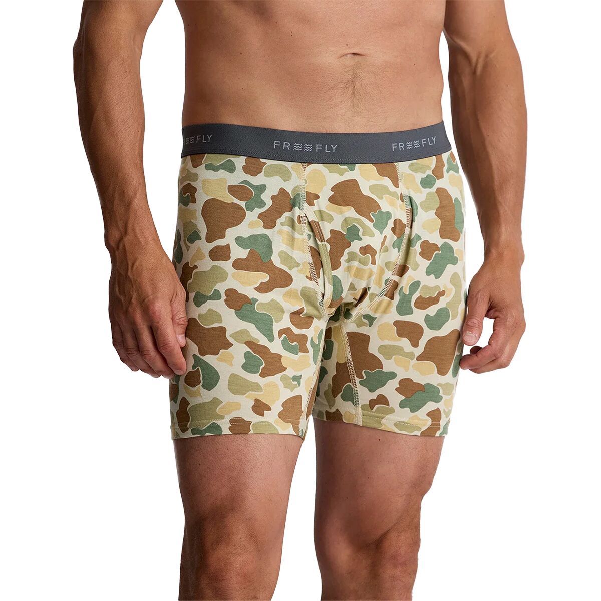 

Бамбуковые боксеры Motion Free Fly, цвет vintage camo