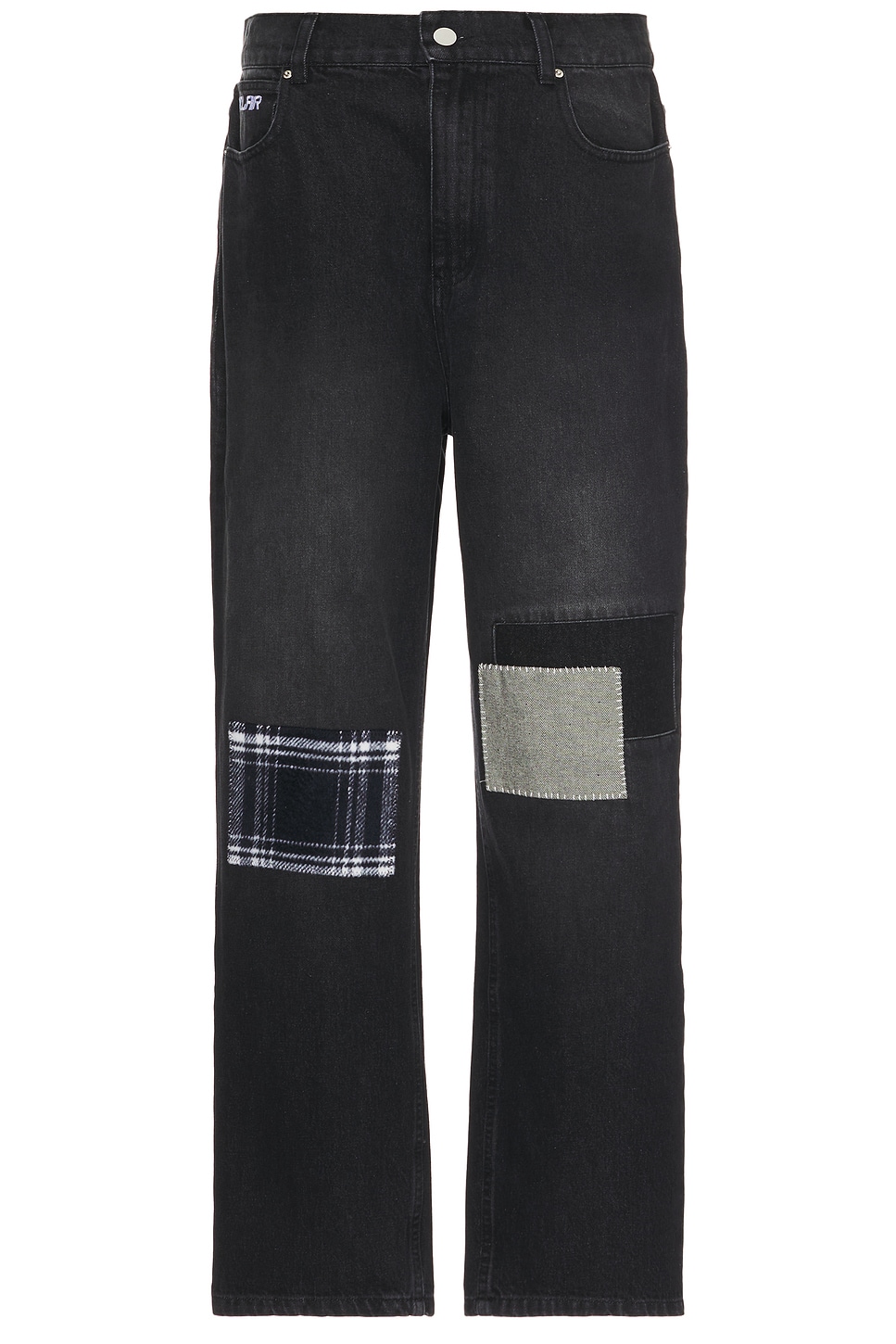 

Джинсы с нашивками в стиле "country" Sinclair Global, washed black