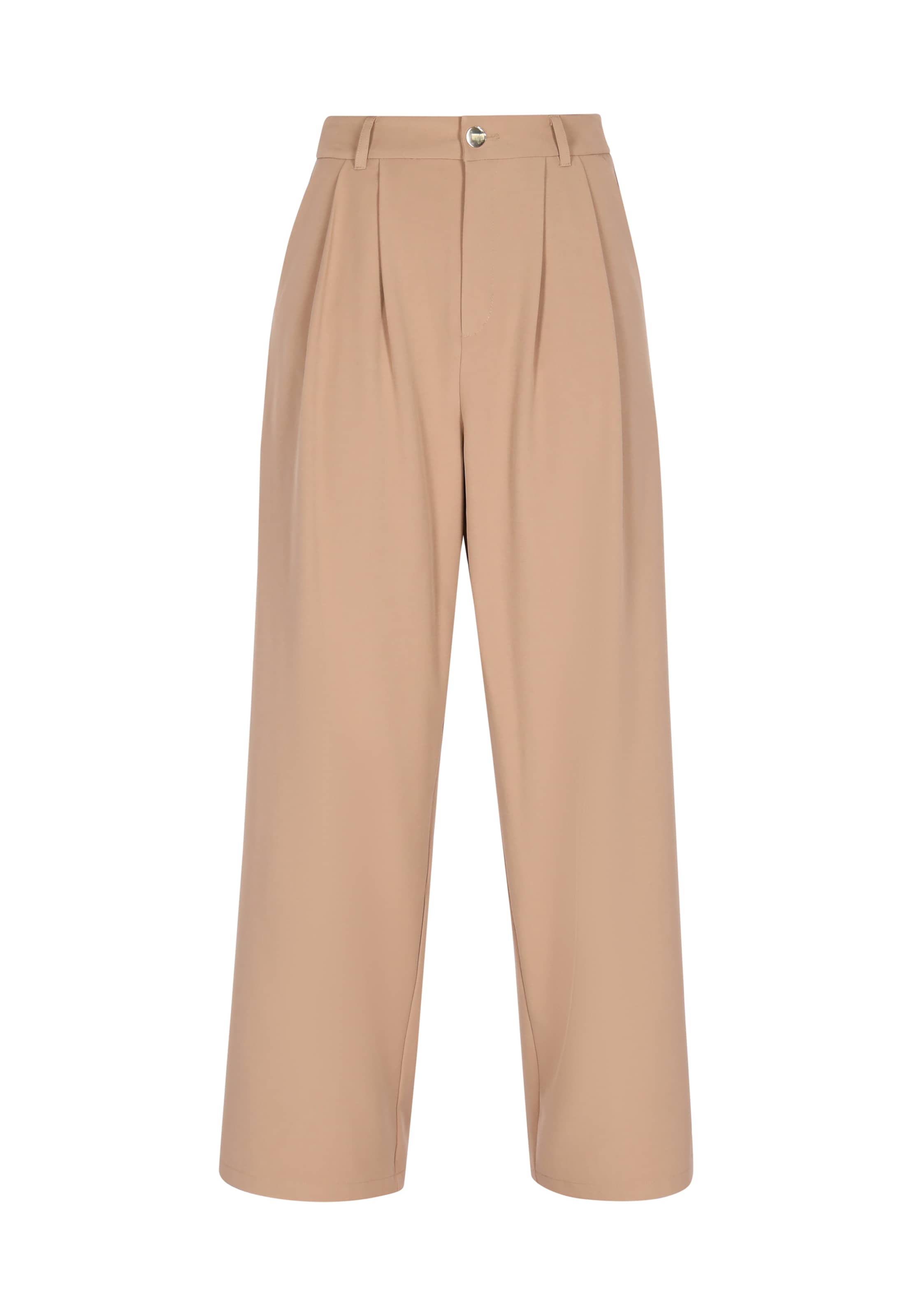 

Faina Широкие брюки со складками 'Festive' в цвете Camel