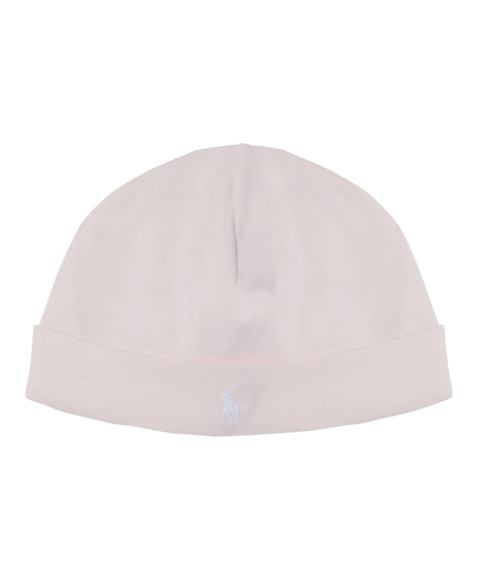 

Стильная шапка-бини Polo Ralph Lauren, розовый