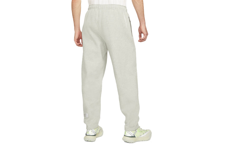 Спортивные брюки Nike Solid Color Casual Sports Long Pants Couple Style Gray DM4247-050, серый — фото 2