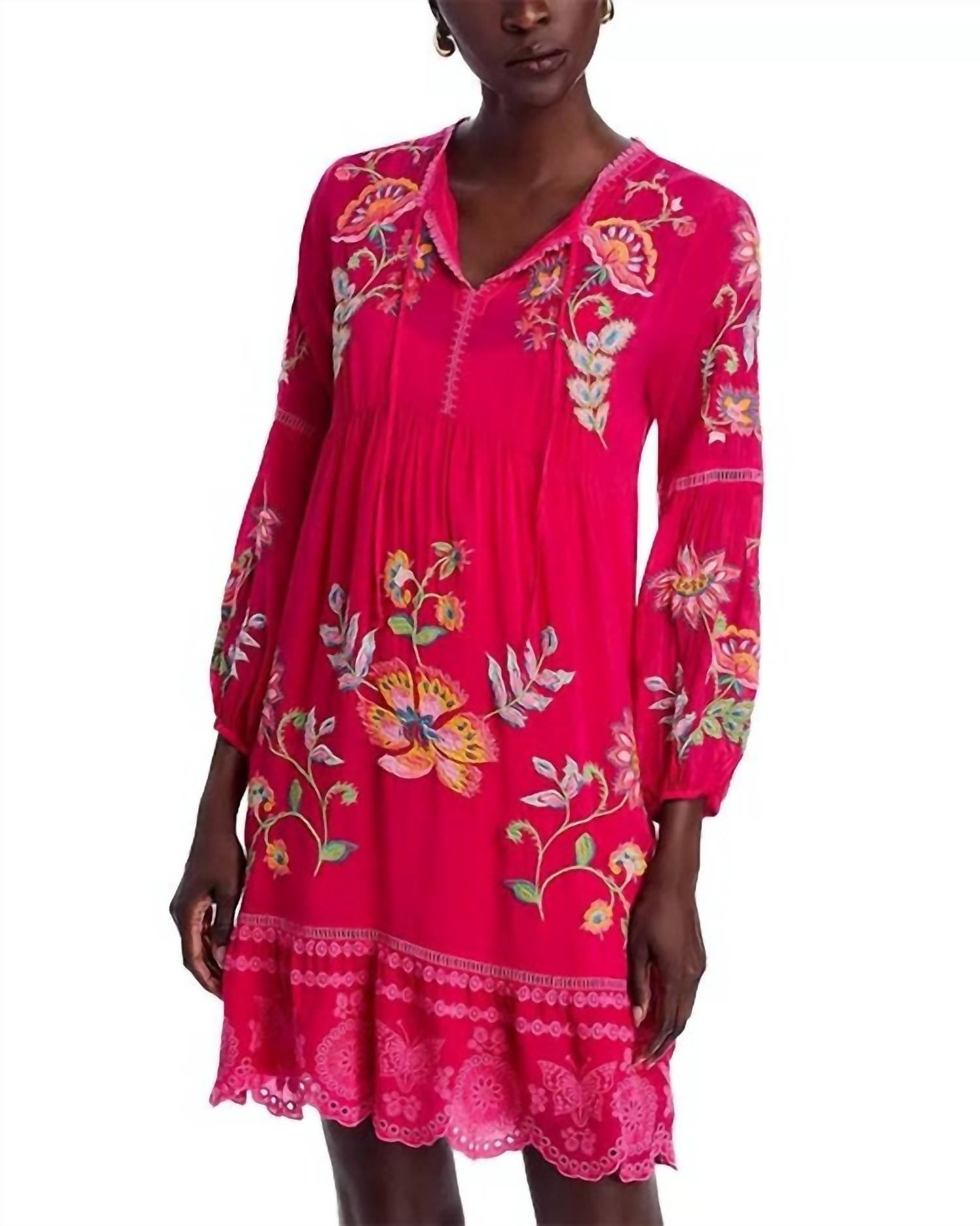 

Тейрос платье-комбинация в джазовом стиле Johnny Was, Jazzy