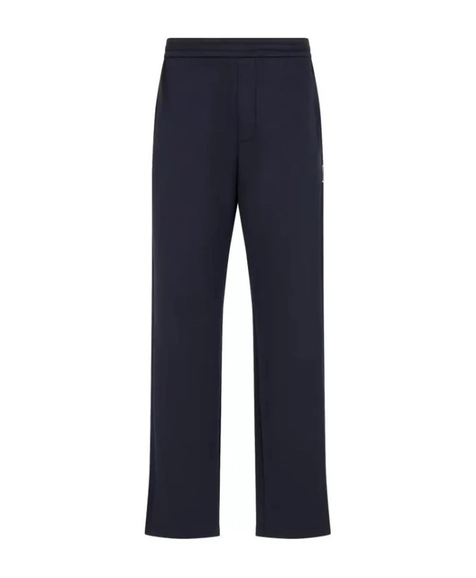 

Брюки из хлопковой смеси с передним карманом Armani Exchange, синий