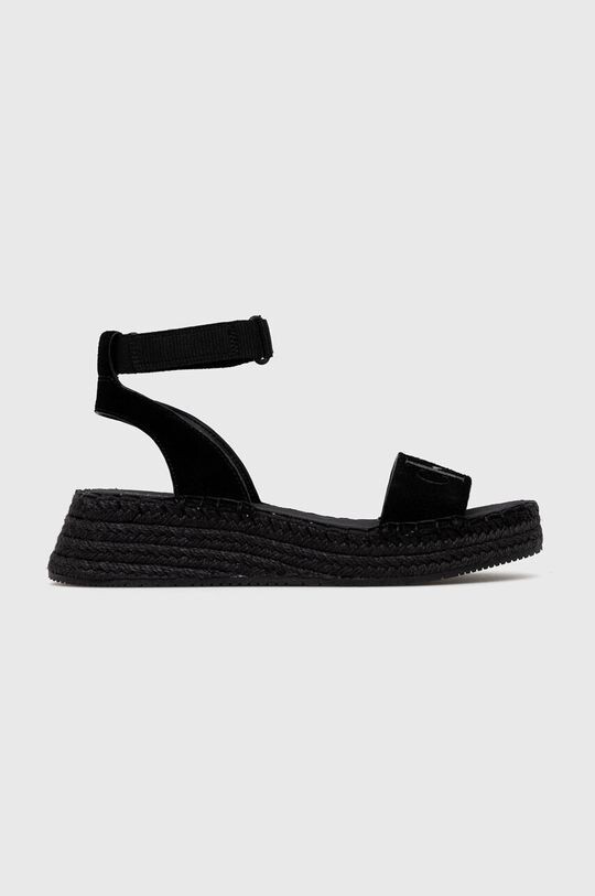 

Сандалии SPORTY WEDGE ROPE ON CON Calvin Klein Jeans, черный