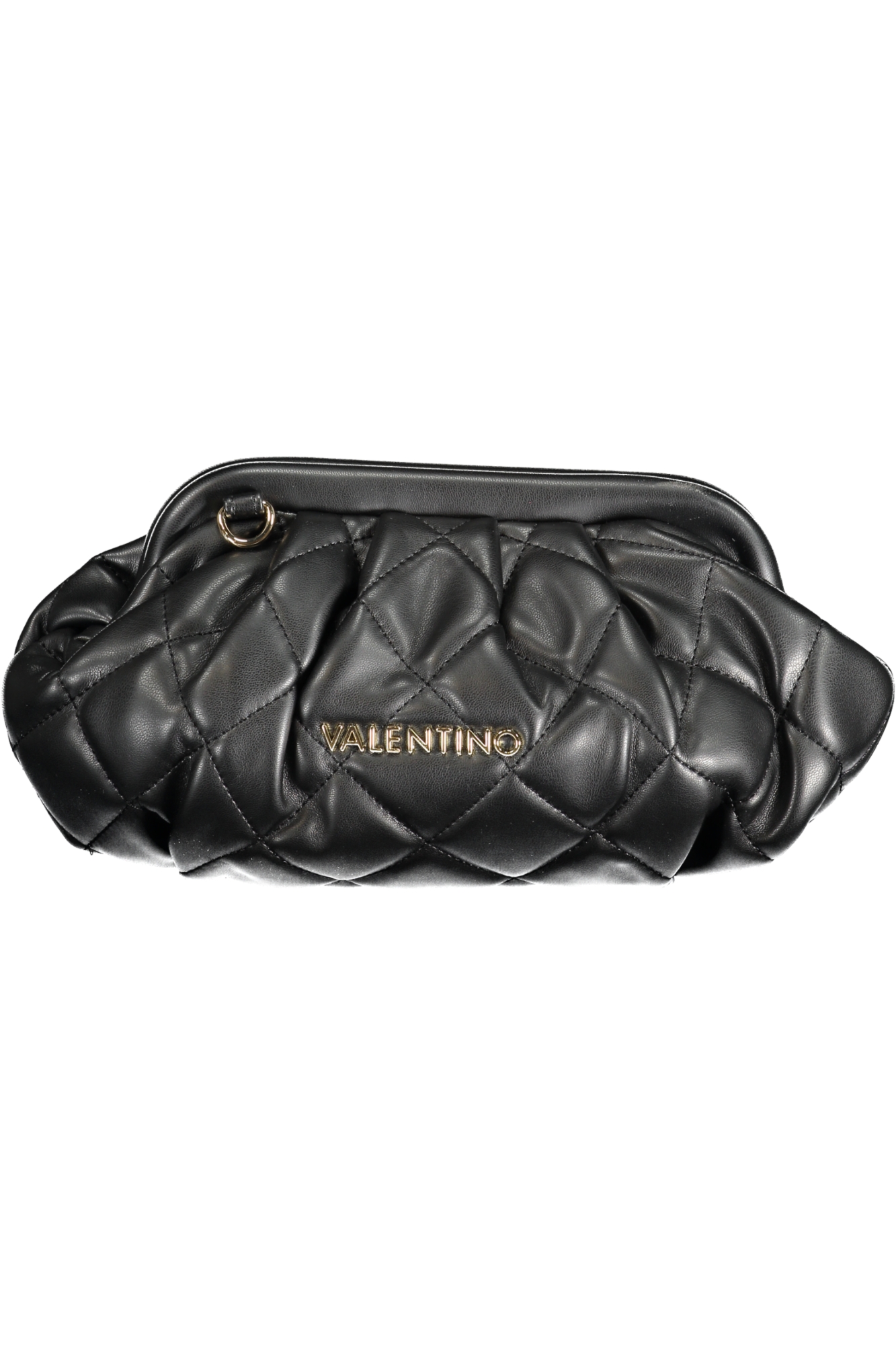

Сумка мягкая Valentino с узором, черный / золотой