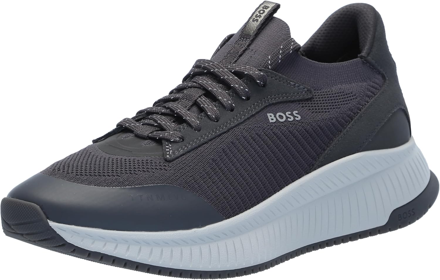 

Hugo Boss Mens Modern Knit Structure Беговые кроссовки, Dark Charcoal